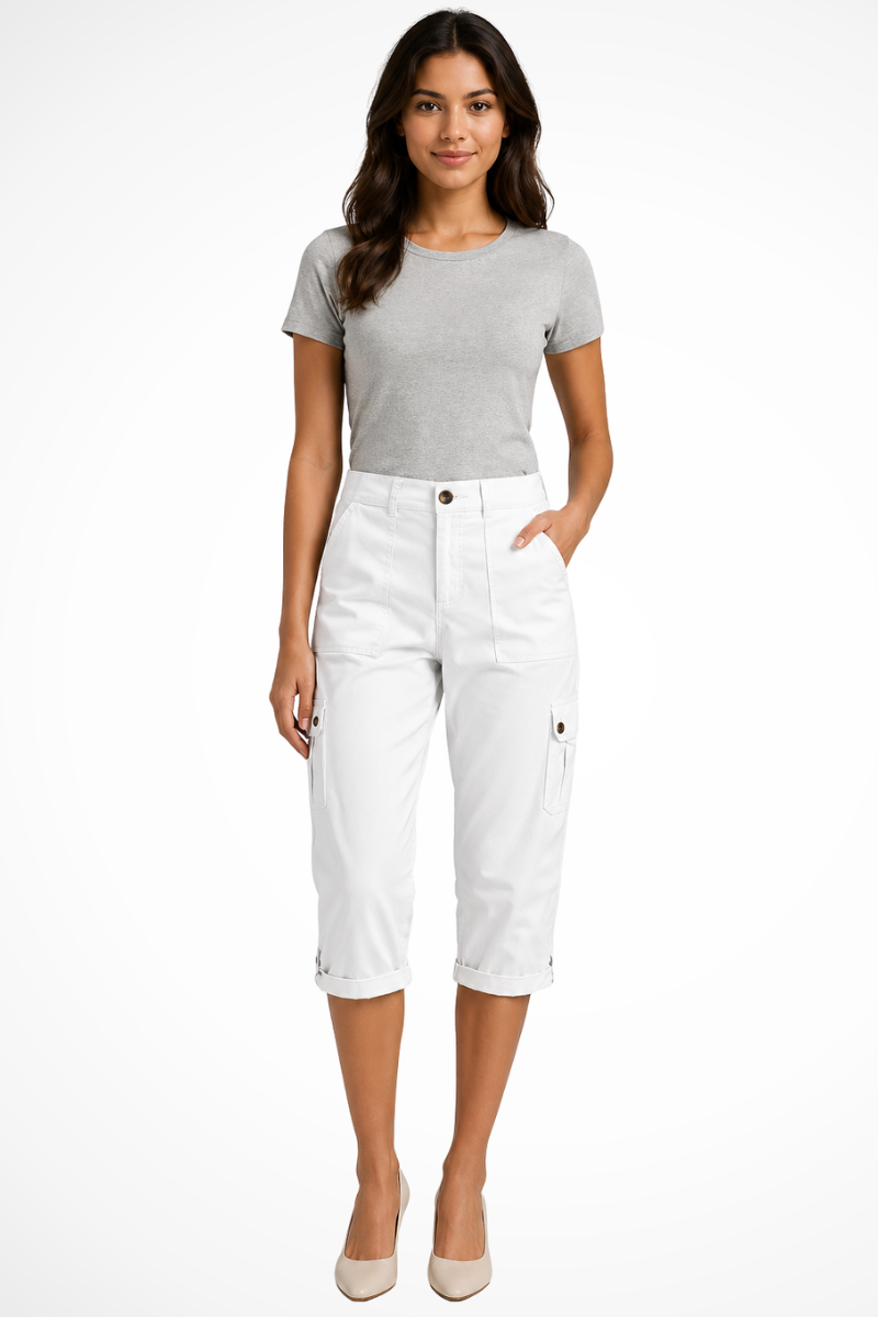 Women’s Cargo Trousers | Cropped
