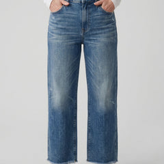 AILÍS | RETRO CROPPED STRAIGHT JEANS