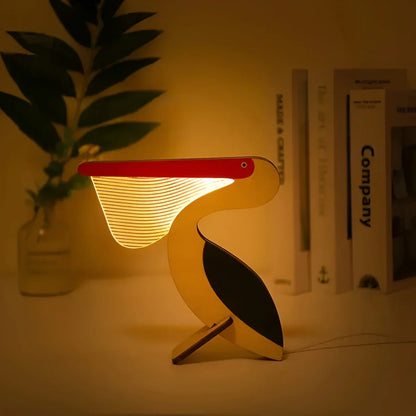LumiZoo | Wooden Animal Night Lamp
