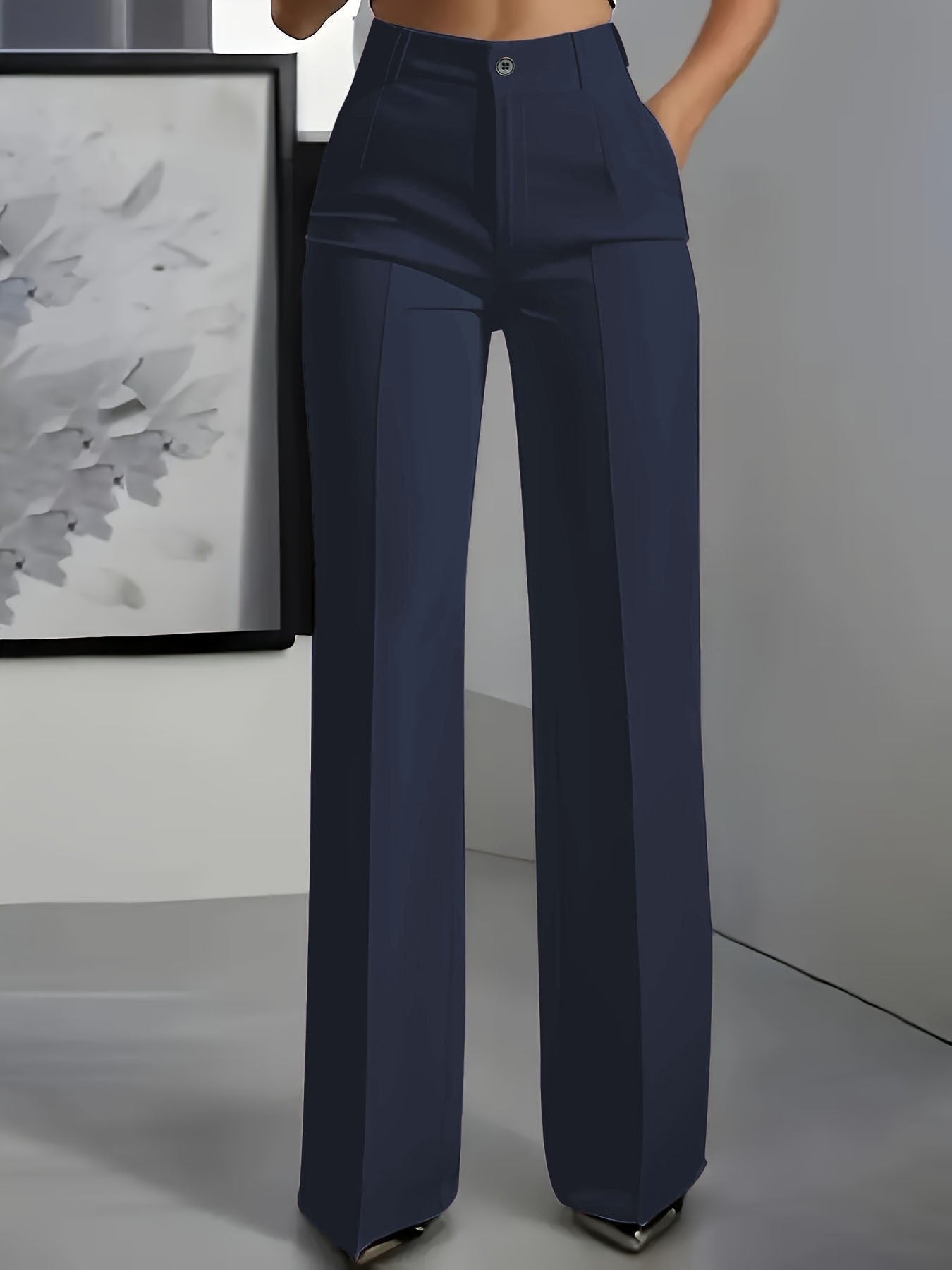 Donna | Weite High-Waist-Hose Für Damen