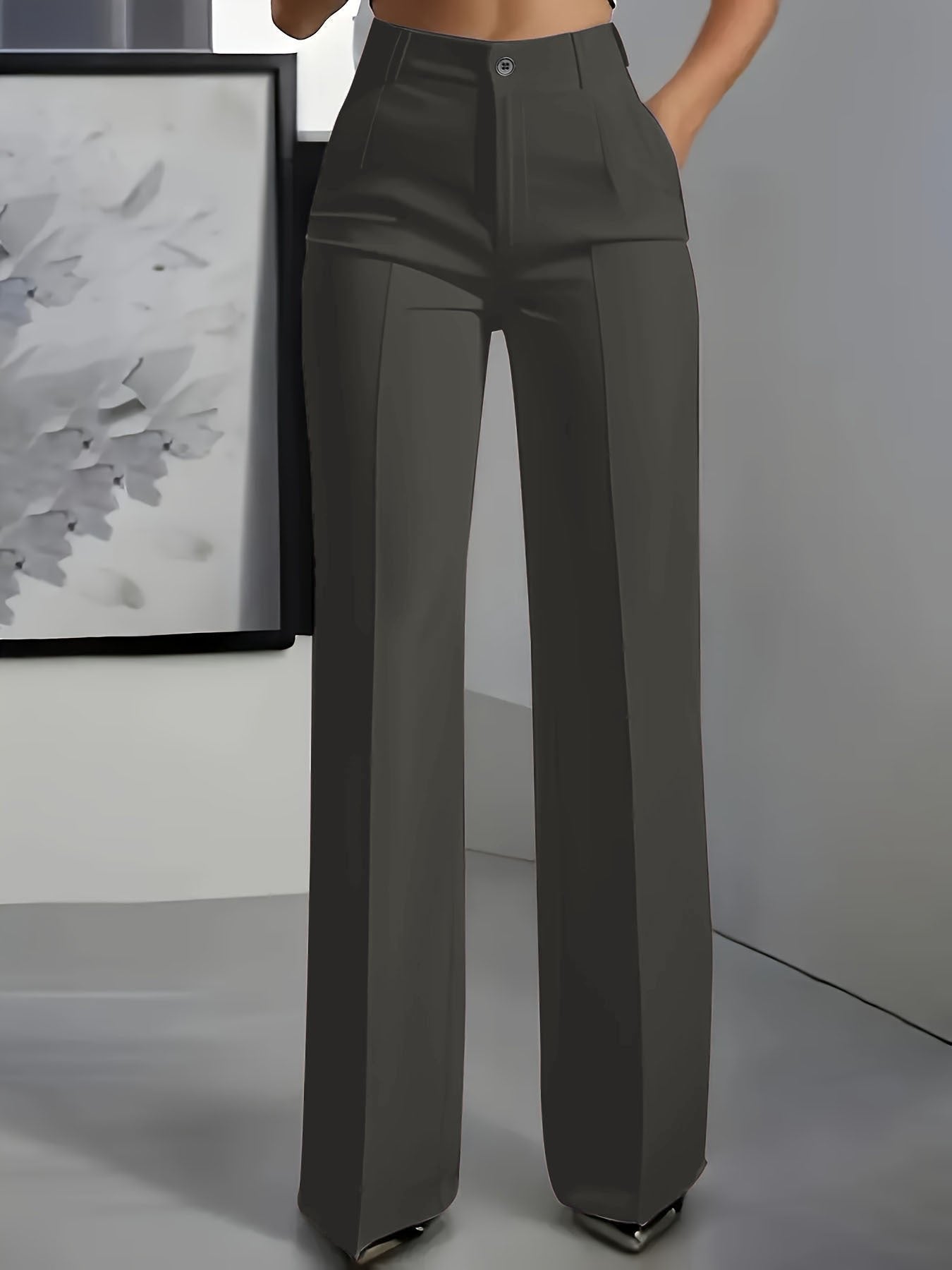 Donna | Weite High-Waist-Hose Für Damen
