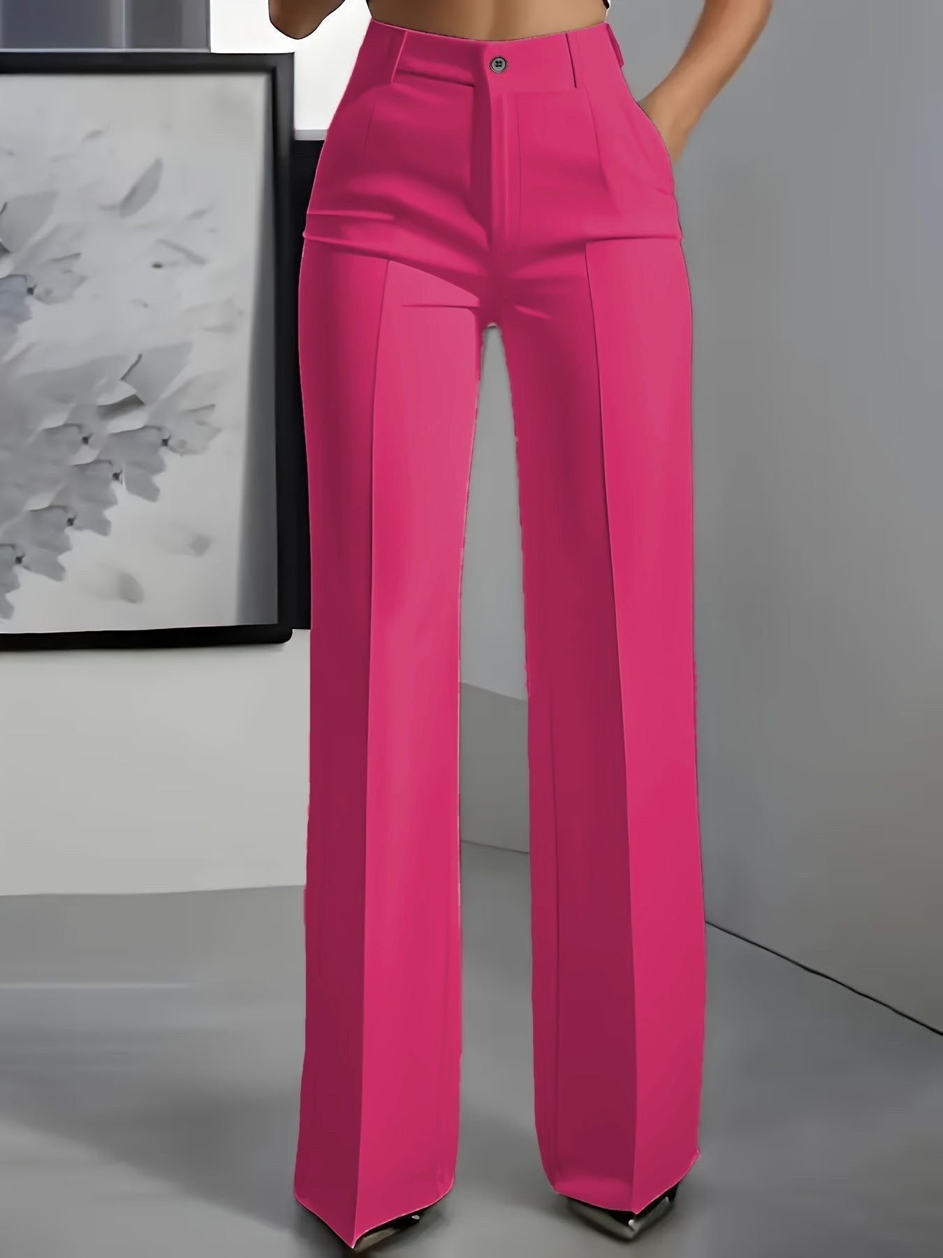Donna | Weite High-Waist-Hose Für Damen