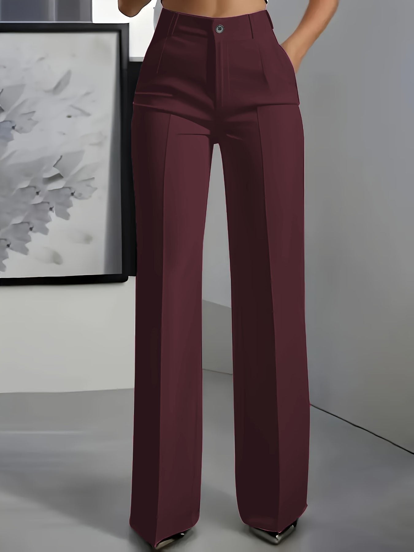 Donna | Weite High-Waist-Hose Für Damen