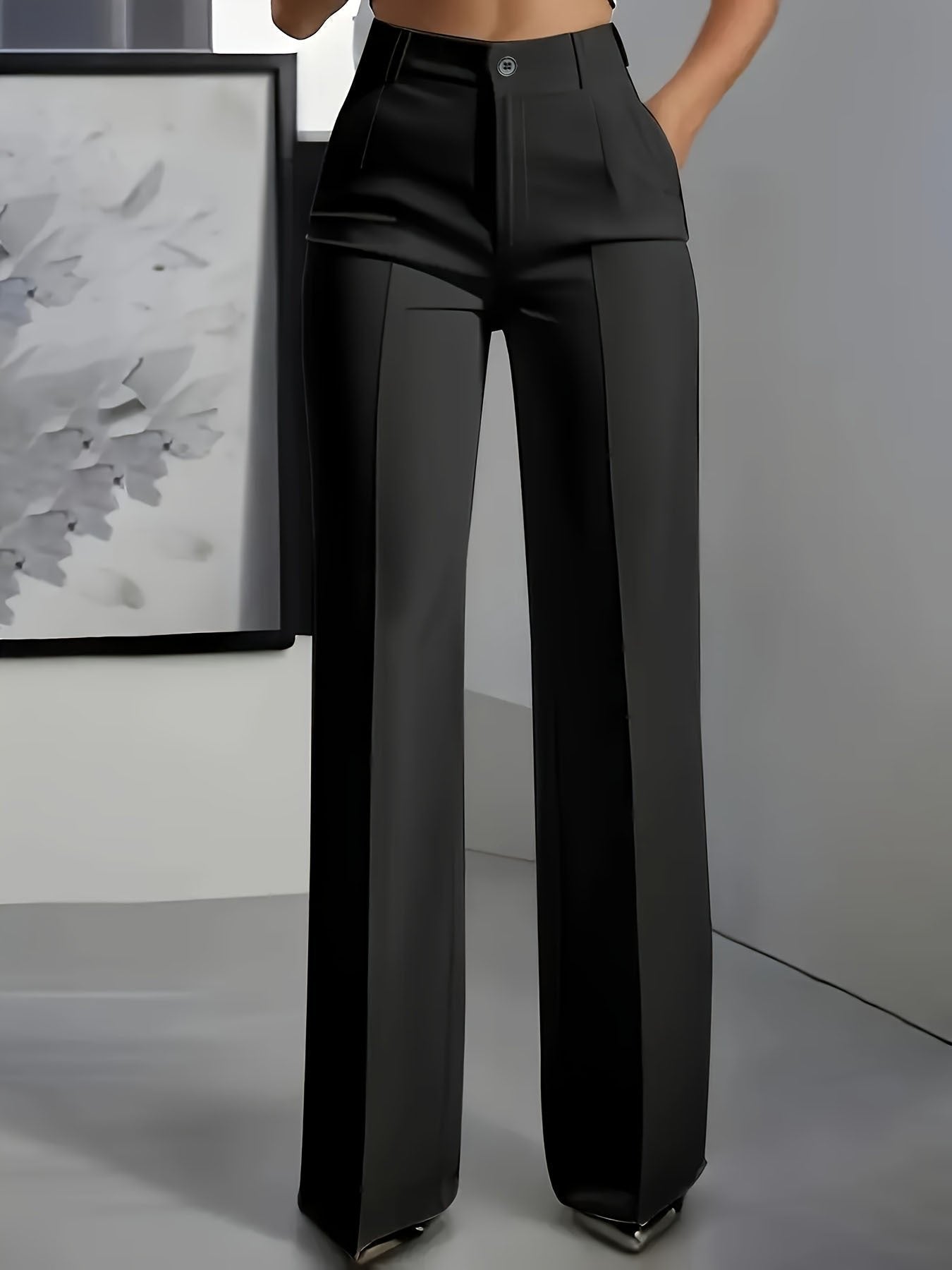 Donna | Weite High-Waist-Hose Für Damen