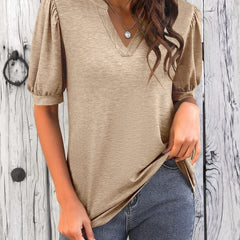Jenny | Bluse mit Puffärmeln