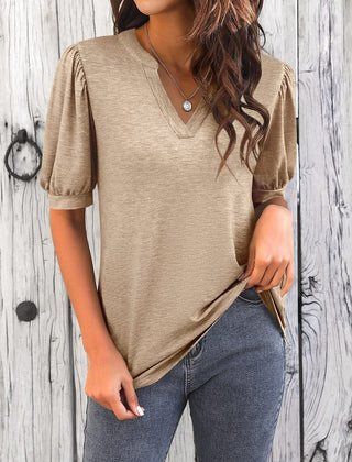 Jenny | Bluse mit Puffärmeln
