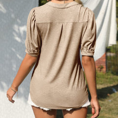 Jenny | Bluse mit Puffärmeln