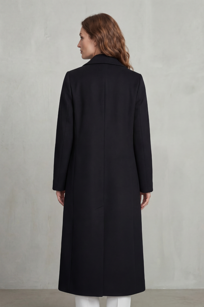 Women's Wool Blend Double-Breasted Coat – Elspeth