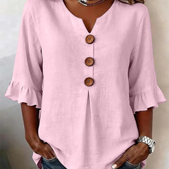 ROMANTISCHE BLOUSE MET RUFFLES VOOR VROUWEN