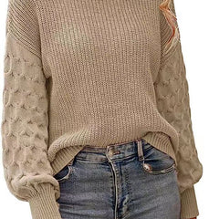 Lilie | Klassischer Grobstrickpullover