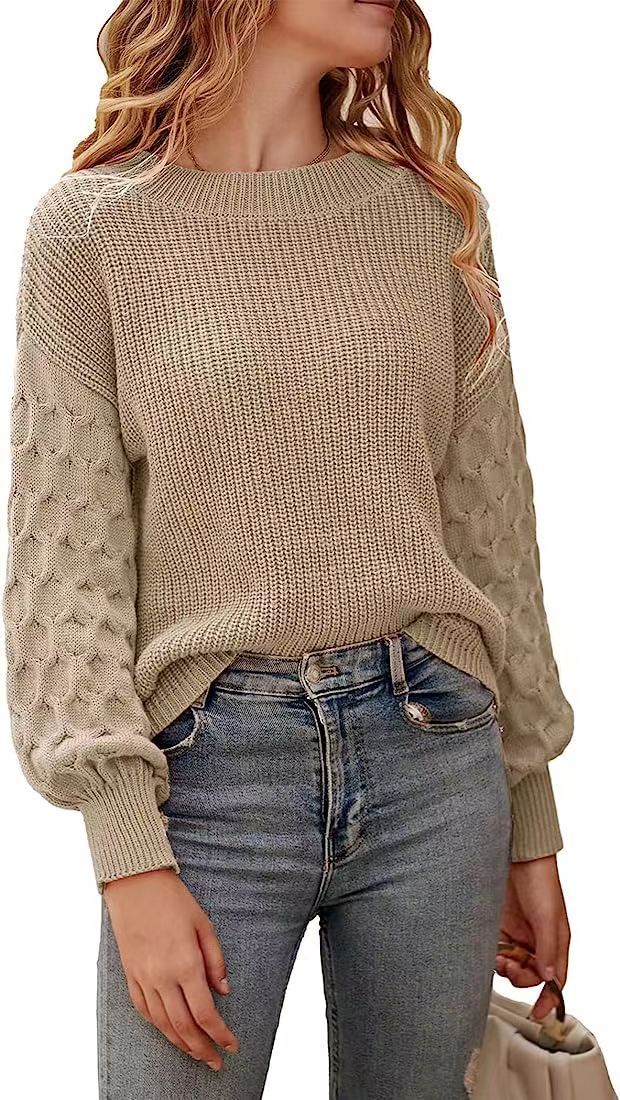 Lilie | Klassischer Grobstrickpullover