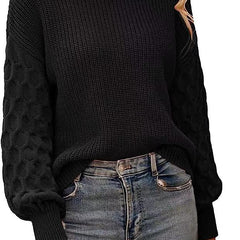 Lilie | Klassischer Grobstrickpullover