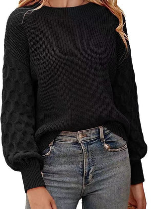 Lilie | Klassischer Grobstrickpullover