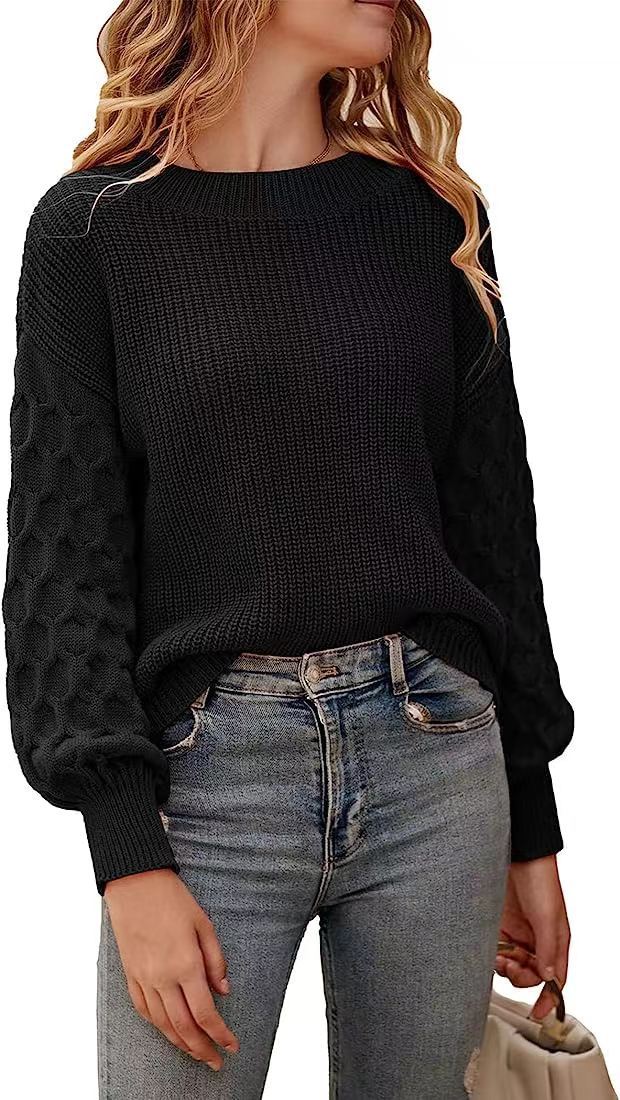 Lilie | Klassischer Grobstrickpullover