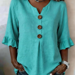 ROMANTISCHE BLOUSE MET RUFFLES VOOR VROUWEN