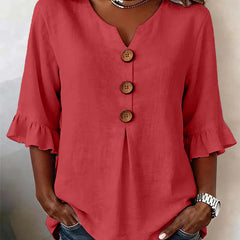 ROMANTISCHE BLOUSE MET RUFFLES VOOR VROUWEN