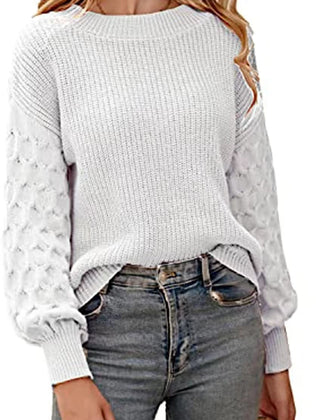 Lilie | Klassischer Grobstrickpullover
