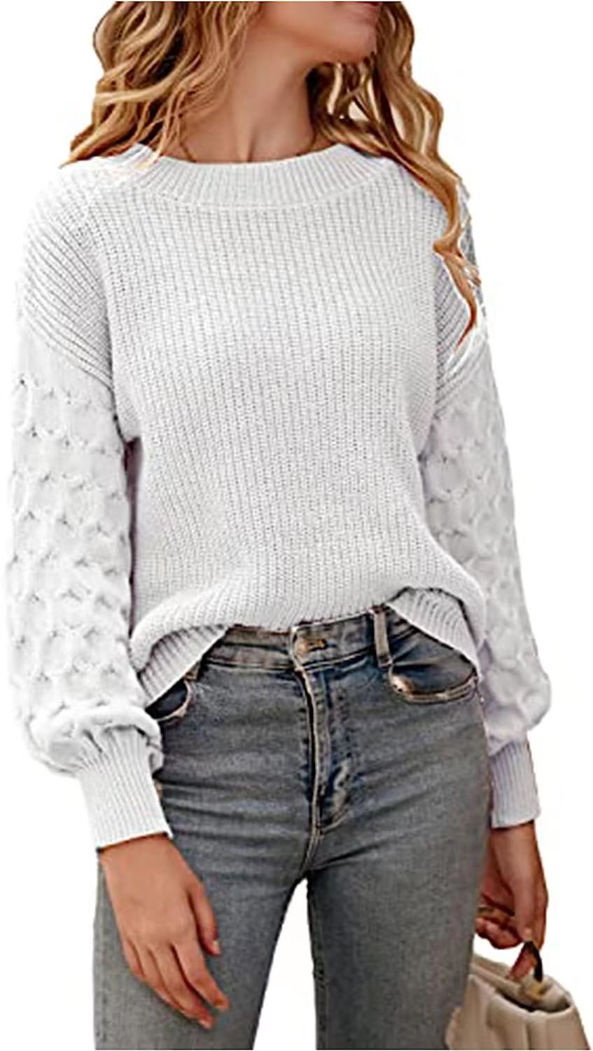 Lilie | Klassischer Grobstrickpullover