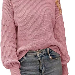 Lilie | Klassischer Grobstrickpullover