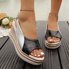 MODE WEDGE SANDALEN VOOR VROUWEN