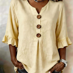 ROMANTISCHE BLOUSE MET RUFFLES VOOR VROUWEN