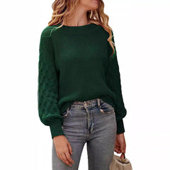 Lilie | Klassischer Grobstrickpullover