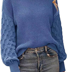 Lilie | Klassischer Grobstrickpullover