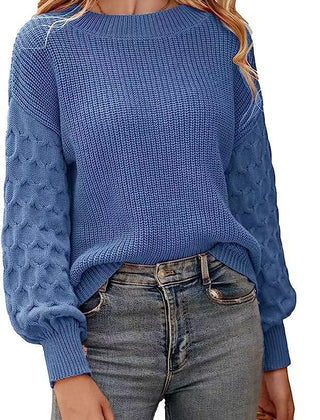 Lilie | Klassischer Grobstrickpullover