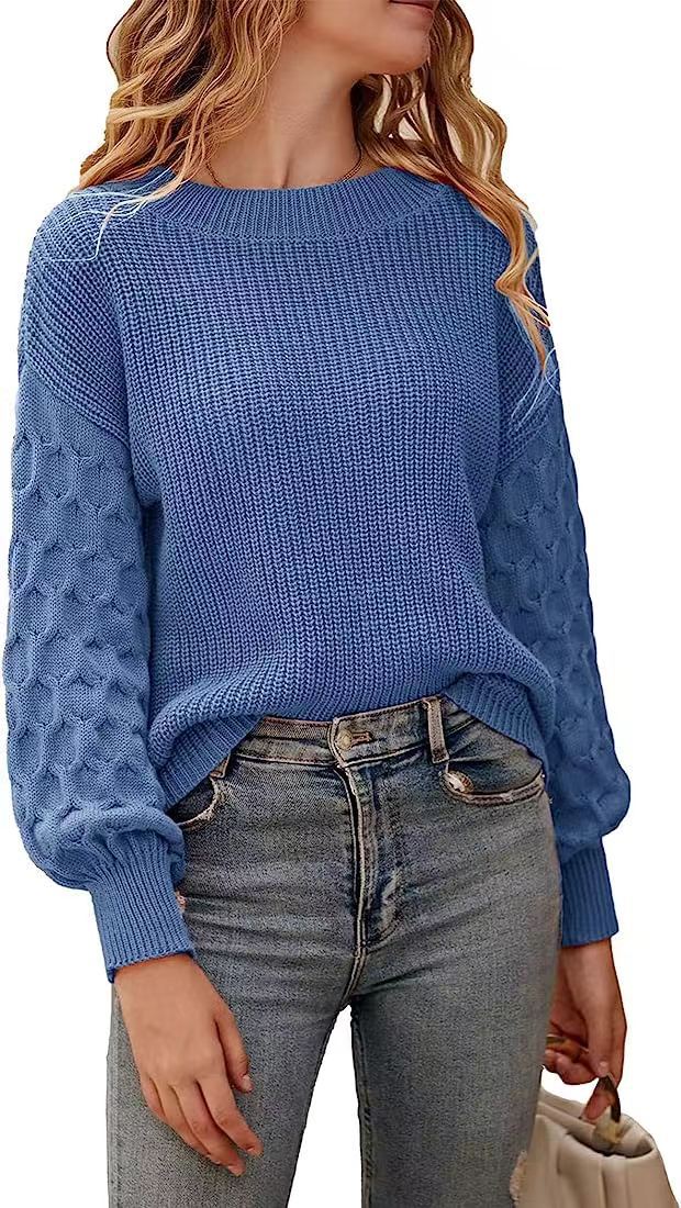 Lilie | Klassischer Grobstrickpullover