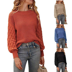 Lilie | Klassischer Grobstrickpullover