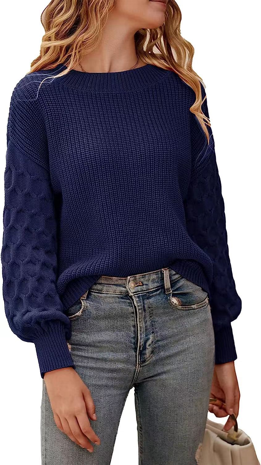 Lilie | Klassischer Grobstrickpullover