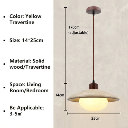 WabiSculpt Wabi Sabi Pendant Light | Organic LED Hanging Lamp