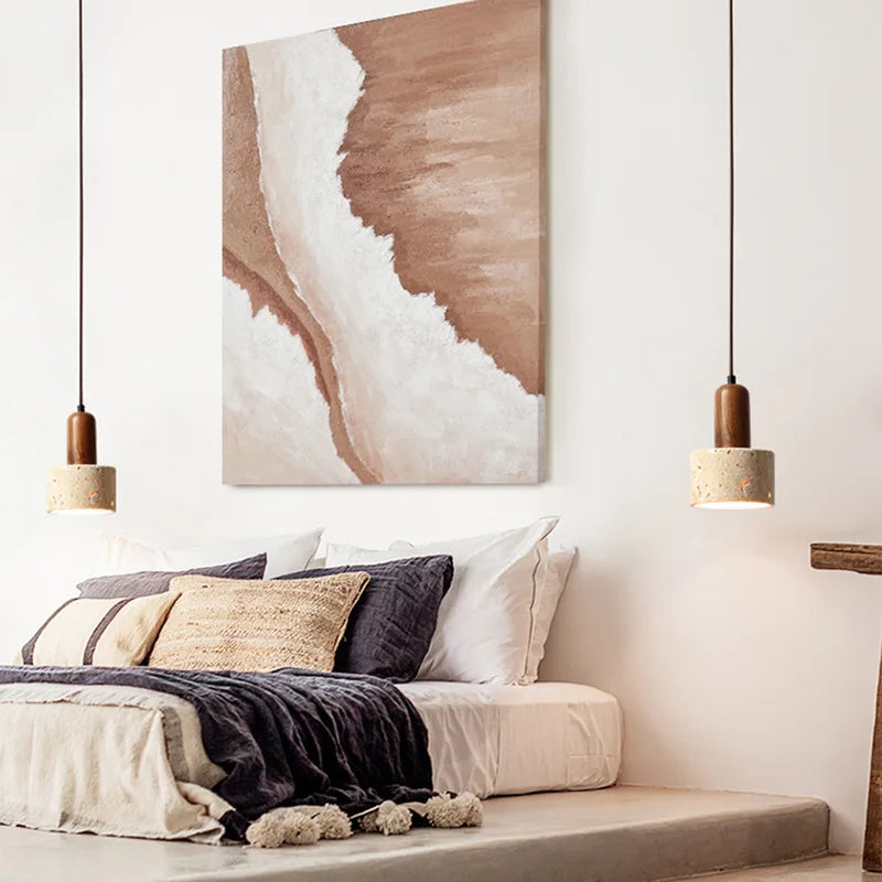 WabiSculpt Wabi Sabi Pendant Light | Organic LED Hanging Lamp