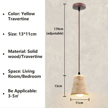 WabiSculpt Wabi Sabi Pendant Light | Organic LED Hanging Lamp