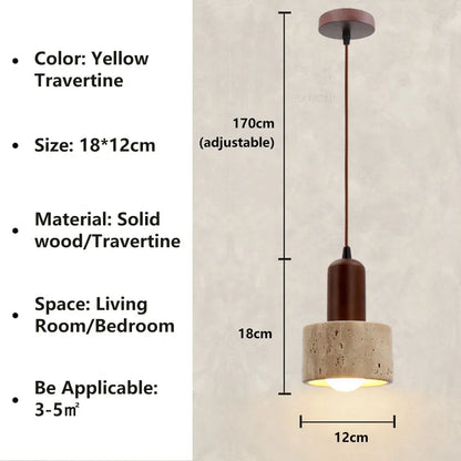 WabiSculpt Wabi Sabi Pendant Light | Organic LED Hanging Lamp