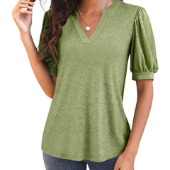 Jenny | Bluse mit Puffärmeln
