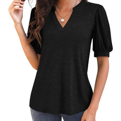 Jenny | Bluse mit Puffärmeln