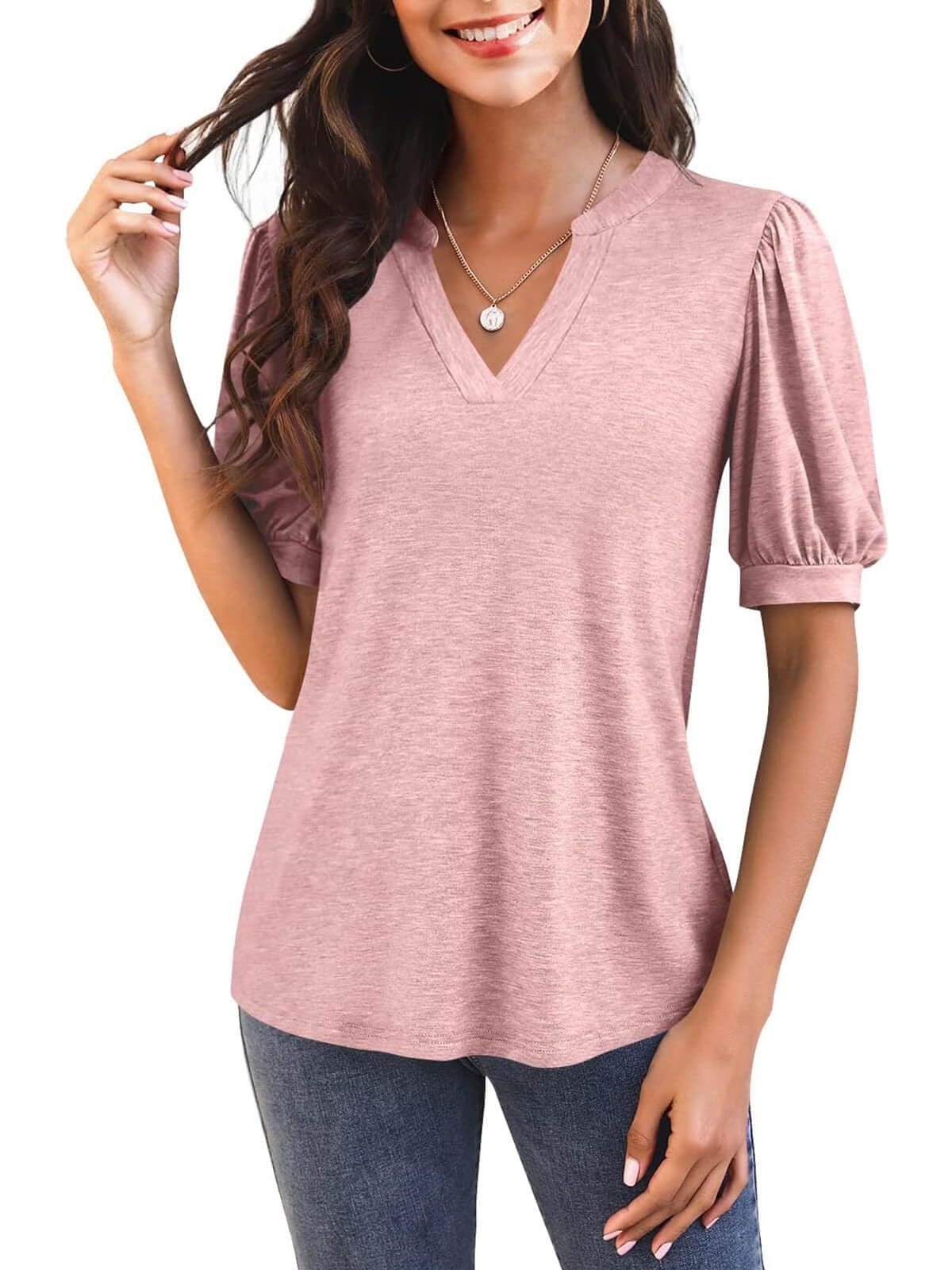 Jenny | Bluse mit Puffärmeln