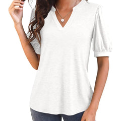 Jenny | Bluse mit Puffärmeln