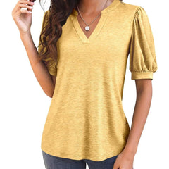 Jenny | Bluse mit Puffärmeln