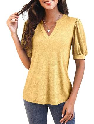 Jenny | Bluse mit Puffärmeln