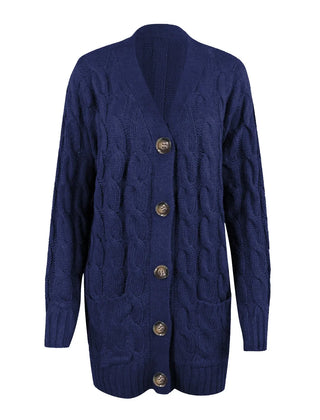 Natalia | Strickjacke mit Knopfleiste