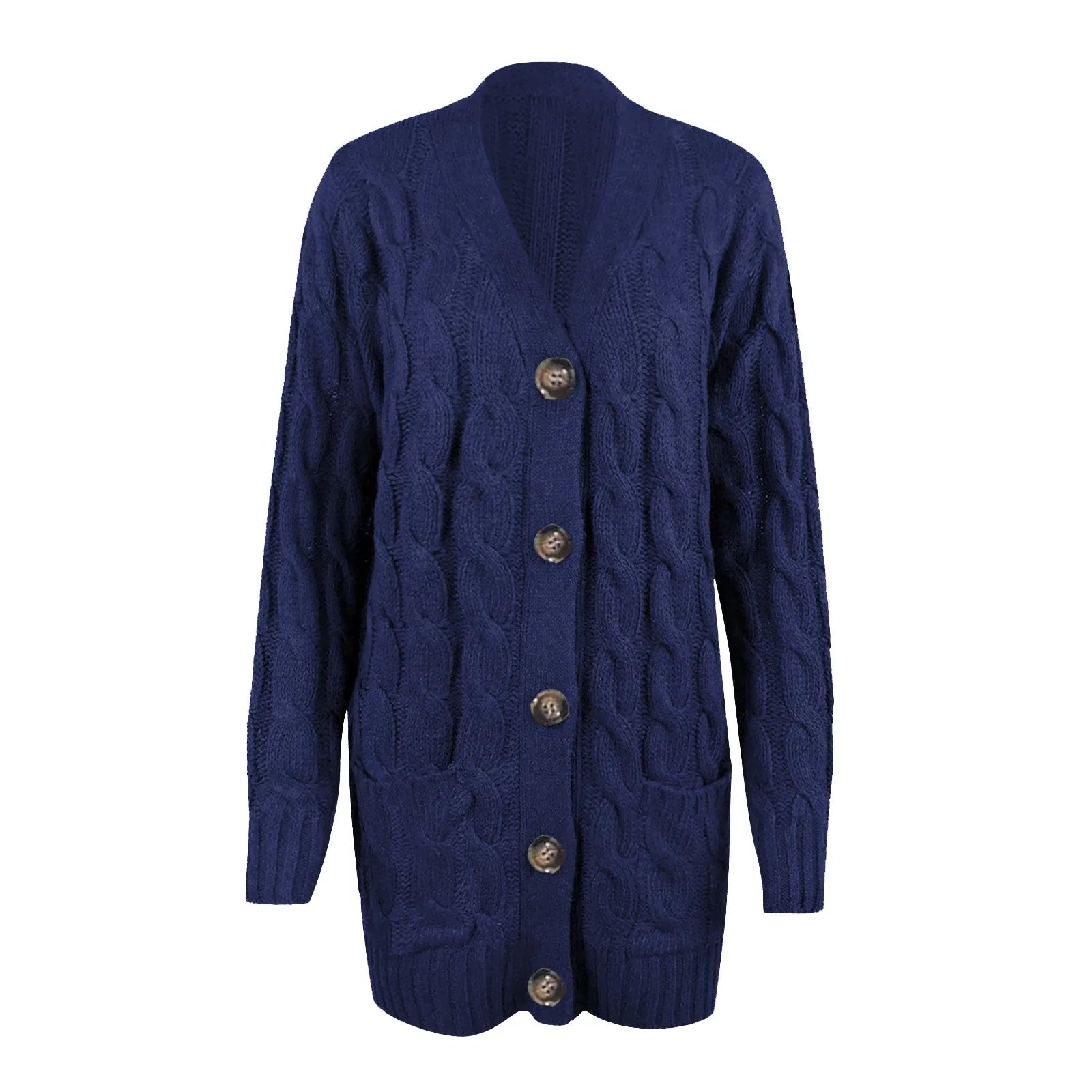 Natalia | Strickjacke mit Knopfleiste