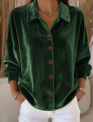 ELEGANTE TOP MET KNOPEN VOOR VROUWEN
