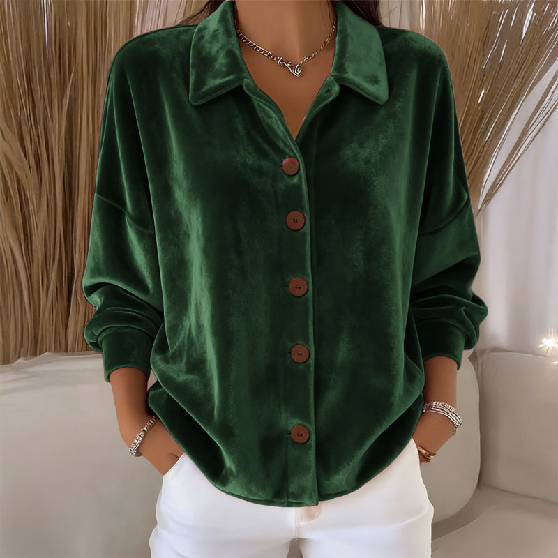ELEGANTE TOP MET KNOPEN VOOR VROUWEN