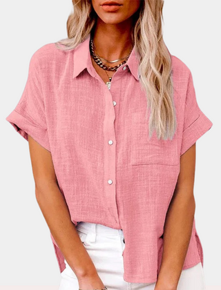 BLOUSE VAN LINNEN VOOR VROUWEN