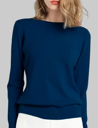 Women’s Elegant Winter Knit Sweater | O-Neck