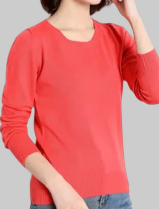 Women’s Elegant Winter Knit Sweater | O-Neck
