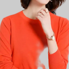 Women’s Elegant Winter Knit Sweater | O-Neck