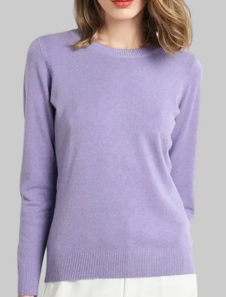 Women’s Elegant Winter Knit Sweater | O-Neck